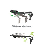 Multifunctional Car Sun Visor Rear Seat Mobile Phone Holder, Z001 (Green), Z001 (Grey)