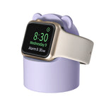 For Apple Watch Smart Watch Silicone Charging Holder without Charger