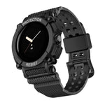 Three-proof Solid Color Integrated Watch Band, For Google Pixel Watch