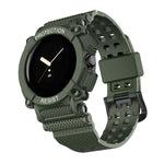 Three-proof Solid Color Integrated Watch Band, For Google Pixel Watch