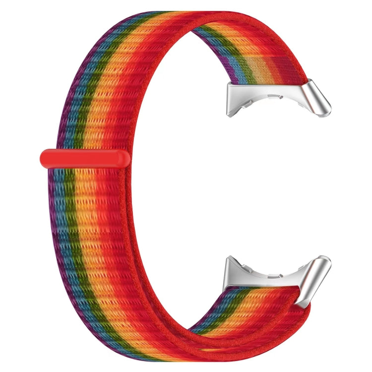 Metal Head Nylon Loop Watch Band, For Google Pixel Watch 4 / 3 / 2 / 1 41mm