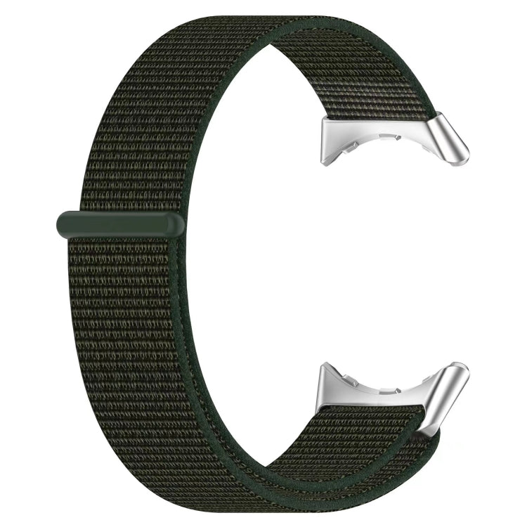 Metal Head Nylon Loop Watch Band, For Google Pixel Watch 4 / 3 / 2 / 1 41mm