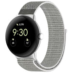 Metal Head Nylon Loop Watch Band, For Google Pixel Watch 4 / 3 / 2 / 1 41mm