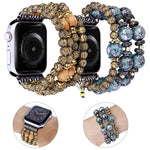 Rose Beads Watch Band, For Apple Watch Ultra 49mm / Series 8&7 45mm, For Apple Watch Series 8&7 41mm