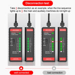جهاز اختبار خط الهاتف وخط الشبكة HABOTEST HT812A 2 في 1، HT812A