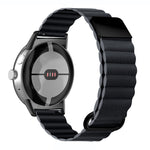 Reverse Buckle Magnetic Genuine Leather Watch Band, For Google Pixel Watch 4 / 3 / 2 / 1 41mm