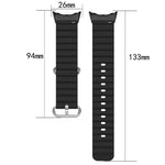 Ocean Silicone Watch Band, For Google Pixel Watch 4 / 3 / 2 / 1 41mm