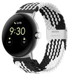 Metal Buckle Nylon Watch Band, For Google Pixel Watch 4 / 3 / 2 / 1 41mm