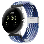 Metal Buckle Nylon Watch Band, For Google Pixel Watch 4 / 3 / 2 / 1 41mm