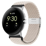 Metal Buckle Nylon Watch Band, For Google Pixel Watch 4 / 3 / 2 / 1 41mm
