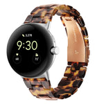 Three-beads Resin Watch Band, For Google Pixel Watch 4 / 3 / 2 / 1 41mm