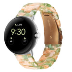 Three-beads Resin Watch Band, For Google Pixel Watch 4 / 3 / 2 / 1 41mm