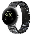 Three-beads Resin Watch Band, For Google Pixel Watch 4 / 3 / 2 / 1 41mm