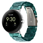 Three-beads Resin Watch Band, For Google Pixel Watch 4 / 3 / 2 / 1 41mm