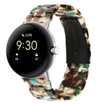 Three-beads Resin Watch Band, For Google Pixel Watch 4 / 3 / 2 / 1 41mm
