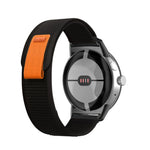 Loop Black Connector Nylon Watch Band, For Google Pixel Watch 4 / 3 / 2 / 1 41mm