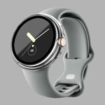 Frosted PC Frame Tempered Film Integrated Watch Protective Case, For Google Pixel Watch