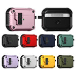 Eagle Shockproof Earphone Protective Case with Switch, For AirPods Pro 3, For AirPods Pro 2, For AirPods 3, For AirPods Pro, For AirPods 1 / 2