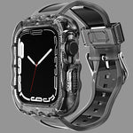 TPU Integrated Case Watch Band, For Apple Watch Series 9&8&7 41mm/SE2025&SE 2&6&SE&5&4 40mm, For Apple Watch Series 9&8&7 45mm/SE2025&SE 2&6&SE&5&4 44mm