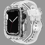 TPU Integrated Case Watch Band, For Apple Watch Series 9&8&7 41mm/SE2025&SE 2&6&SE&5&4 40mm, For Apple Watch Series 9&8&7 45mm/SE2025&SE 2&6&SE&5&4 44mm
