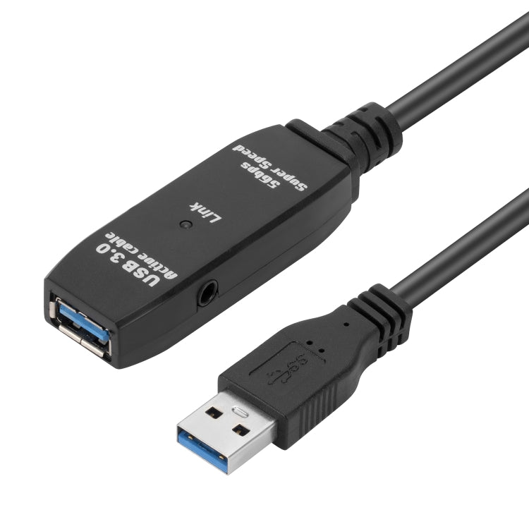 كابل تمديد USB 3.0 من ذكر إلى أنثى لنقل البيانات بسرعة فائقة، الطول: 10 م، 10 م