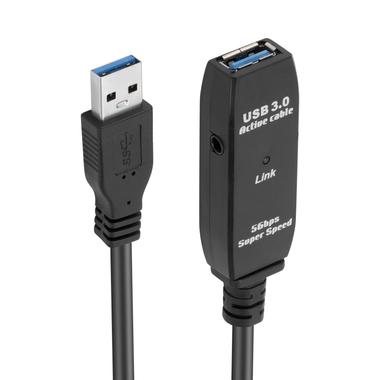 كابل تمديد USB 3.0 من ذكر إلى أنثى لنقل البيانات بسرعة فائقة، الطول: 10 م، 10 م