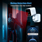 DP27 1080P Clock Plug Card WiFi Camera, Support Two-way Voice Intercom & Mobile Monitoring, US Plug, EU Plug