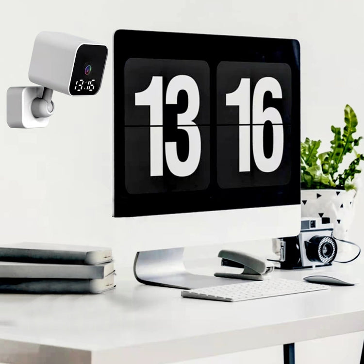 DP27 1080P Clock Plug Card WiFi Camera, Support Two-way Voice Intercom & Mobile Monitoring, US Plug, EU Plug