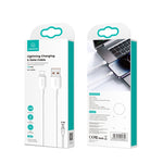 USAMS US-SJ604 U84 2.4A USB to 8 Pin Charging Data Cable, 8 Pin 2m