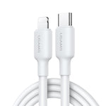كابل شحن بيانات USAMS US-SJ610 U84 PD20W USB-C / Type-C إلى 8 دبابيس، PD20W 8 دبابيس 1 متر