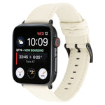 Cowhide Texture Leather Watchband, For Apple Watch Series 8&7 41mm / SE 2&6&SE&5&4 40mm / 3&2&1 38mm, For Apple Watch Series 7 45mm / 6 & SE & 5 & 4 44mm / 3 & 2 & 1 42mm, For Apple Watch Series 7 41mm / 6 & SE & 5 & 4 40mm / 3 & 2 & 1 38mm            ...