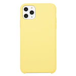 For iPhone 11 Solid Color Solid Silicone  Shockproof Case (Hibiscus Pink), For iPhone 11 Pro Max