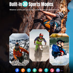 Rogbid Tank S2 1.83 inch IPS Screen Smart Watch, Support Bluetooth Calling / Blood Pressure / Sleep Monitoring, S2 (Black)