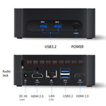 ZX03 Windows 11 Mini PC, Intel Twin Lake N150, Support Dual HDMI Output, 8GB+256GB, 16GB+256GB, 16GB+512GB, 16GB+1TB