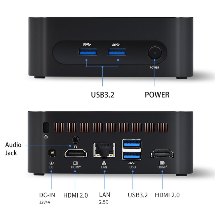 ZX03 Windows 11 Mini PC, Intel Twin Lake N150, Support Dual HDMI Output, 8GB+256GB, 16GB+256GB, 16GB+512GB, 16GB+1TB