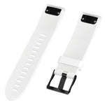 For Garmin Fenix 5S (20mm) Silicone Replacement Wrist Strap Watchband