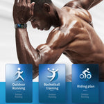 Montre connectée K20 avec bracelet en silicone de 1,14 pouce, oreillettes détachables, étanche et compatible avec les appels Bluetooth.