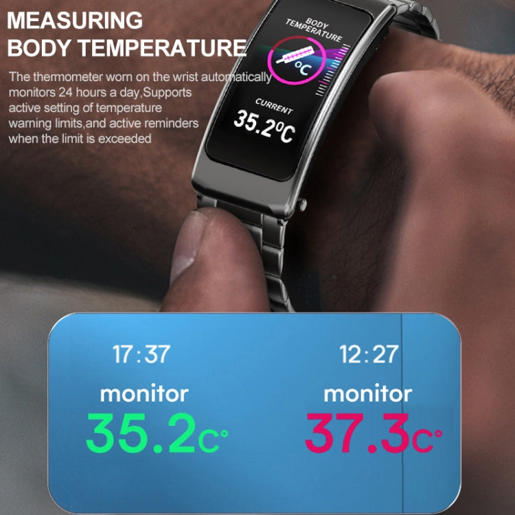 Montre connectée K20 avec bracelet en silicone de 1,14 pouce, oreillettes détachables, étanche et compatible avec les appels Bluetooth.