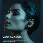 Montre connectée K20 avec bracelet en silicone de 1,14 pouce, oreillettes détachables, étanche et compatible avec les appels Bluetooth.