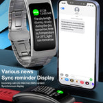 Montre connectée K20 avec bracelet en silicone de 1,14 pouce, oreillettes détachables, étanche et compatible avec les appels Bluetooth.