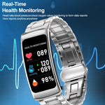 Montre connectée K20 avec bracelet en silicone de 1,14 pouce, oreillettes détachables, étanche et compatible avec les appels Bluetooth.