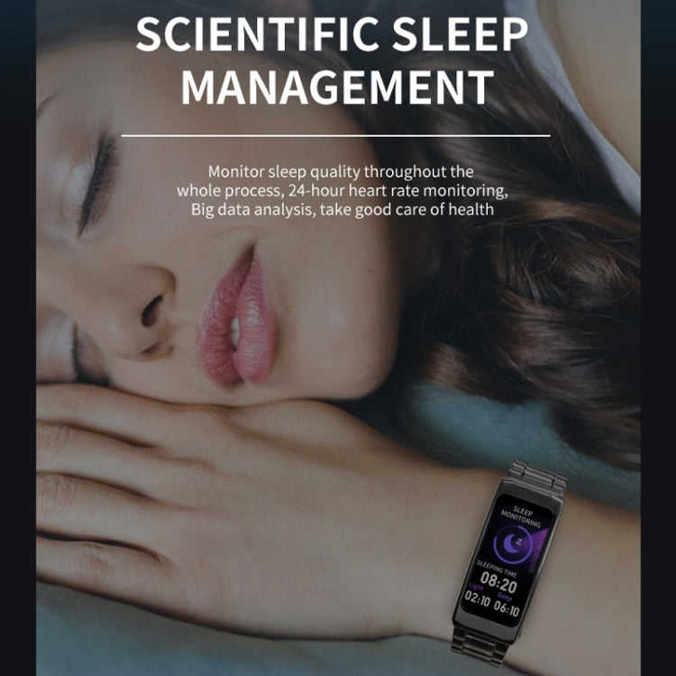 Montre connectée K20 avec bracelet en silicone de 1,14 pouce, oreillettes détachables, étanche et compatible avec les appels Bluetooth.