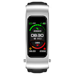 K60 1.08 inch Leather Band Earphone Detachable Life Waterproof Smart Watch Support Bluetooth Call, Leather Band (Black Silver), Leather Band (Brown), Leather Band (Black), Leather Band (Brown Silver)