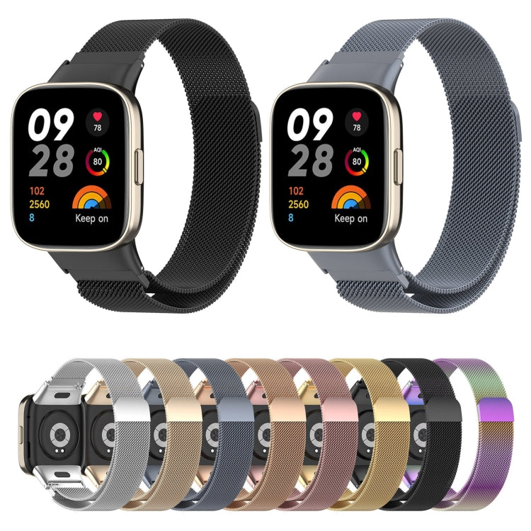 Milanese Metal Watch Band, For Xiaomi Redmi Watch 3 / Mi Watch Lite 3