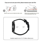 سوار ساعة من الجلد الطبيعي مشمع بالزيت، لساعات Amazfit GTR 47 مم / Pace / Stratos، لساعات Amazfit 2 Stratos، لساعات Ticwatch Pro / E2 / S2، لساعات Pebble الجيل الأول، لساعات Pebble Time
