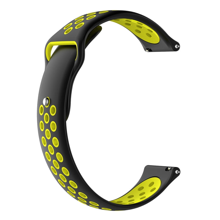 Two-colors Replacement Wrist Strap Watchband, For Garmin Fenix Chronos, For Garmin Vivoactive3