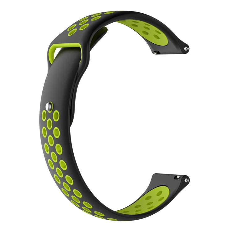 Two-colors Replacement Wrist Strap Watchband, For Garmin Fenix Chronos, For Garmin Vivoactive3