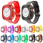 Glacier Jelly Clear TPU Case Watch Band, For Apple Watch Ultra 3 / 2 / 1 49mm