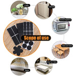 95 in 1 EVA Self Adhesive Anti Slip Furniture Leg Pads Set, 93PCS/Set