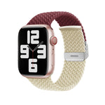 Nylon Braided Stitching Buckle Watch Band, For Apple Watch Series 8&7 41mm, For Apple Watch Series 8&7 45mm